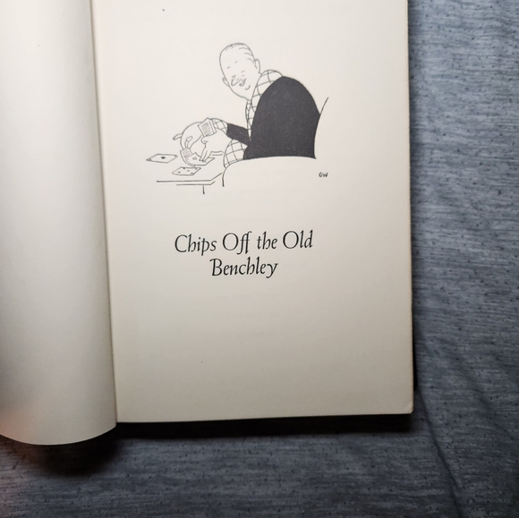 Chips Off the Old Benchley Robert Benchley Harper and Bros 1949 edition humor - Picture 4 of 6